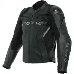 <strong>Dainese Racing 4 Leather Jacket</strong> er en ikonisk motorsykkeljakke fra Dainese, designet for sportskj&oslash;ring med en atletisk og tett passform som gir utmerket beskyttelse og komfort.