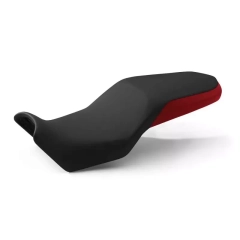 Low-profile bench seat Stol låg black/red
