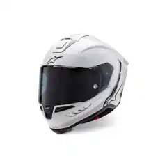 Alpinestars Supertech R10 er en toppmoderne racinghjelm utviklet gjennom over ti &aring;rs forskning, testing og samarbeid med MotoGP-f&oslash;rere. Hjelmen kombinerer avansert karbonkonstruksjon, aerodynamikk fra vindtunneltesting og et sv&aelig;rt effektivt ventilasjonssystem. Resultatet er en lett, stabil og sikker hjelm utviklet for h&oslash;y hastighet og maksimal beskyttelse.