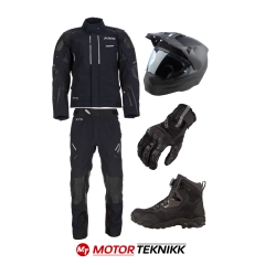 Komplett Klim Adventure Touring-pakke &ndash; Premium utstyr fra topp til t&aring;. SPAR 5.900,-