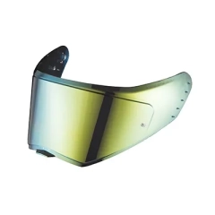 Caberg Drift Evo II/GP01 speilvisir i gull gir hjelmen et markant uttrykk og reduserer lysinnslipp ved kj&oslash;ring i sterkt dagslys. Visiret er ripefritt, klargjort for Pinlock og passer til kompatible Caberg Drift Evo II/GP01-hjelmer.