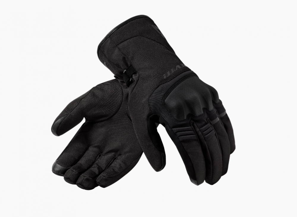 Short-cuffed, comfortable, lightweight waterproof winter gloves.