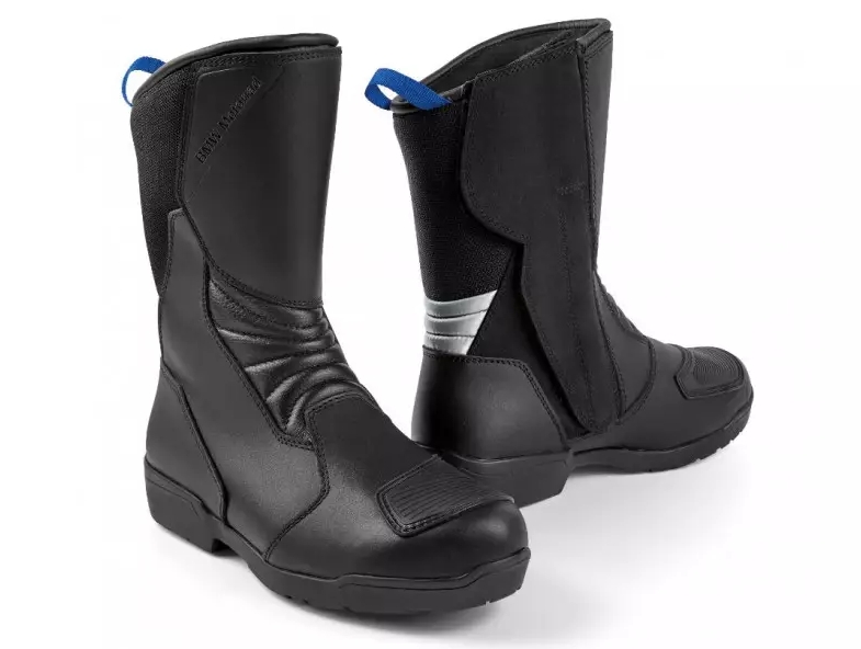BMW CruiseComfort motorcycle boots are all-weather, all-season touring boots.