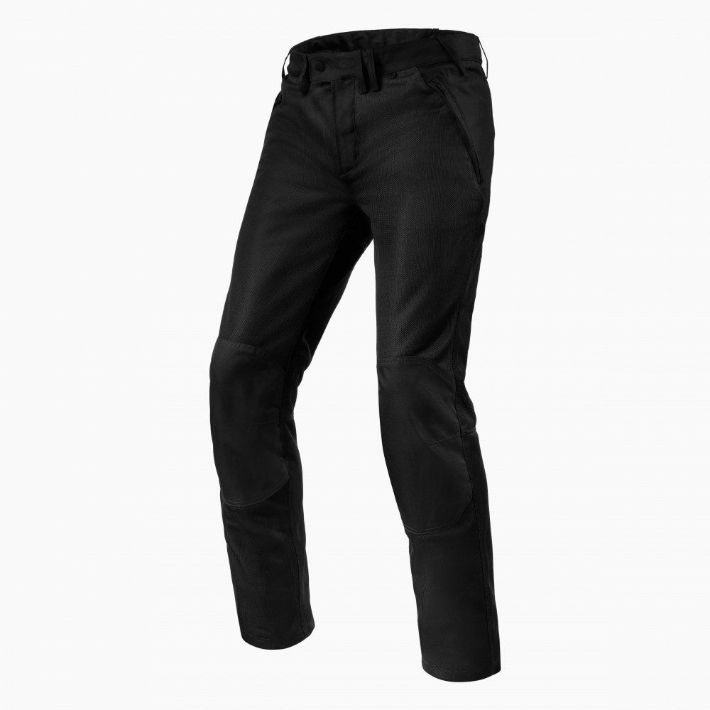 Mesh textile motorcycle pants for everyday summer rides. A-rated
