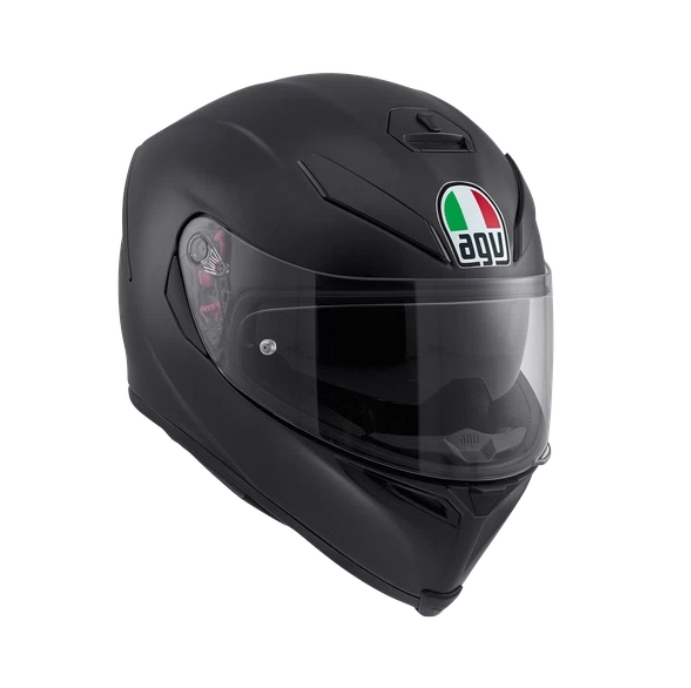 AGV’s latest version of this premium sport helmet now features a new construction for the inner liner, designed with high-performance fabrics and with no stitching in sensitive areas, making for an extremely comfortable fit.