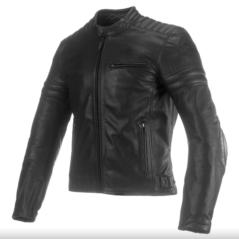 Clover Bullet-Pro Leather Jacket - Kort, tøff MC skinnjakke fra Clover i 